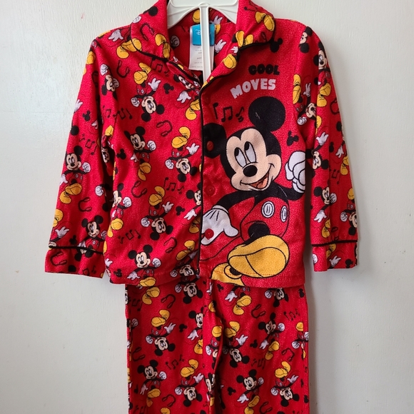 Disney Mickey Pajamas 3t - Picture 1 of 8